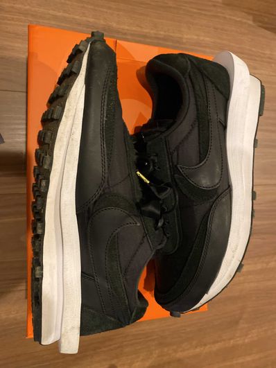sacai × Nike LDV Waffle "Triple Black"