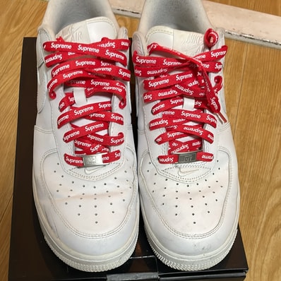 Supreme × Nike Air Force 1 Low "White"