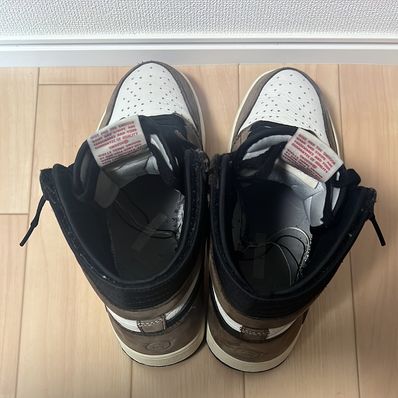 Travis Scott × Nike Air Jordan 1 Retro High OG TS SP "Sail/Dark Mocha"