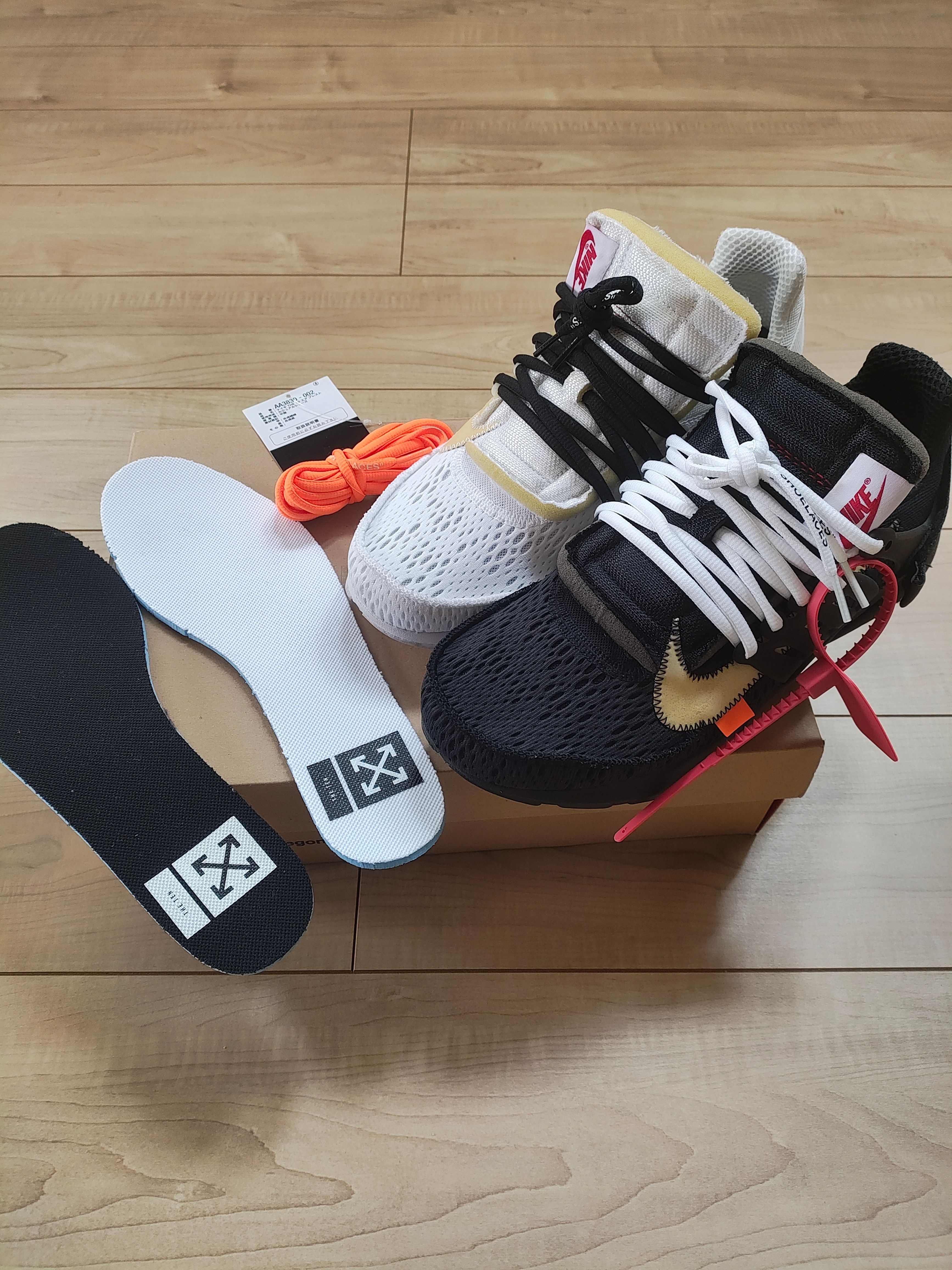 Off-White × Nike Air Presto "Black"