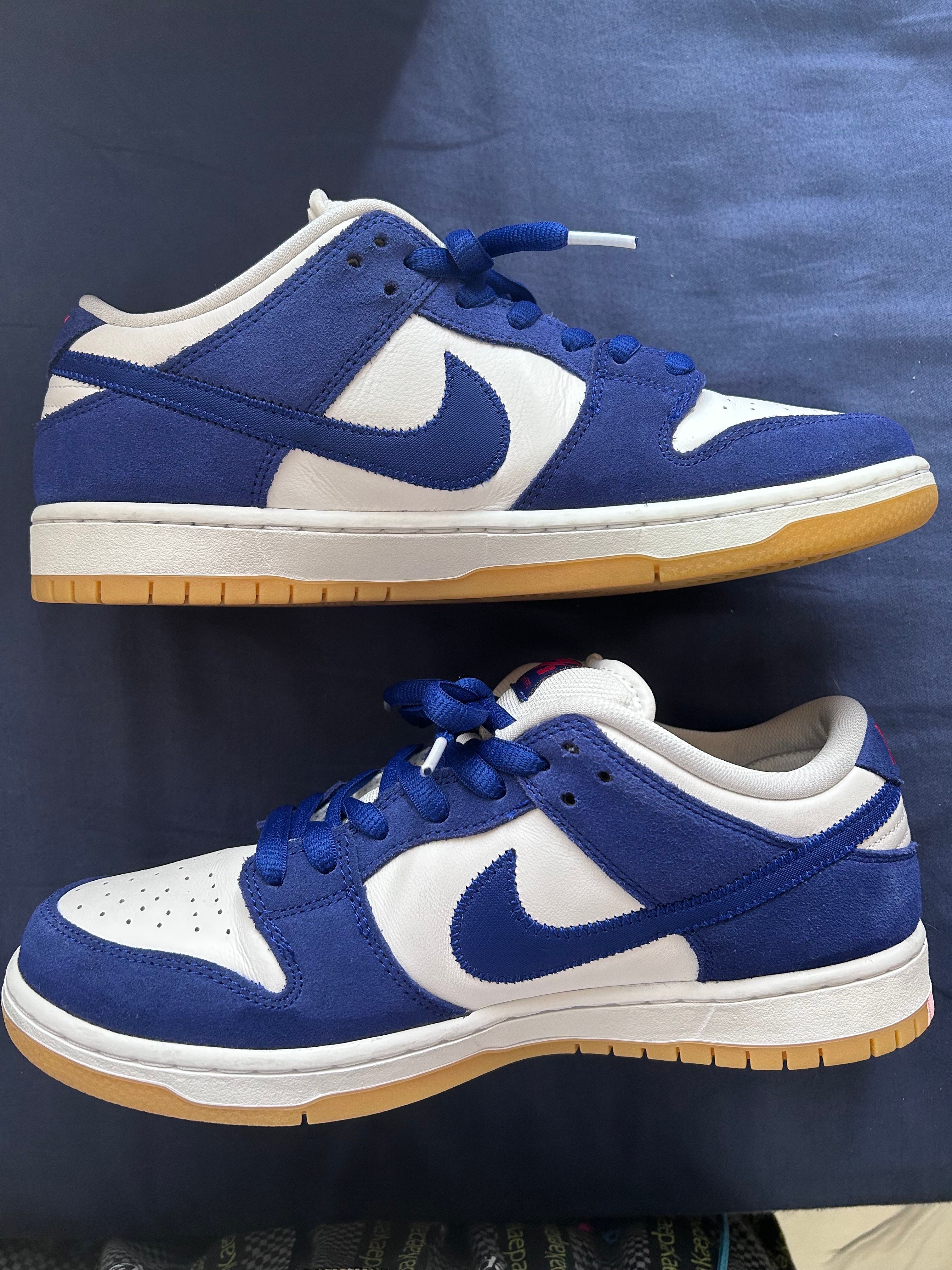 Nike SB Dunk Low "Los Angeles Dodgers/Deep Royal Blue"