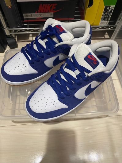 Nike SB Dunk Low "Los Angeles Dodgers/Deep Royal Blue"