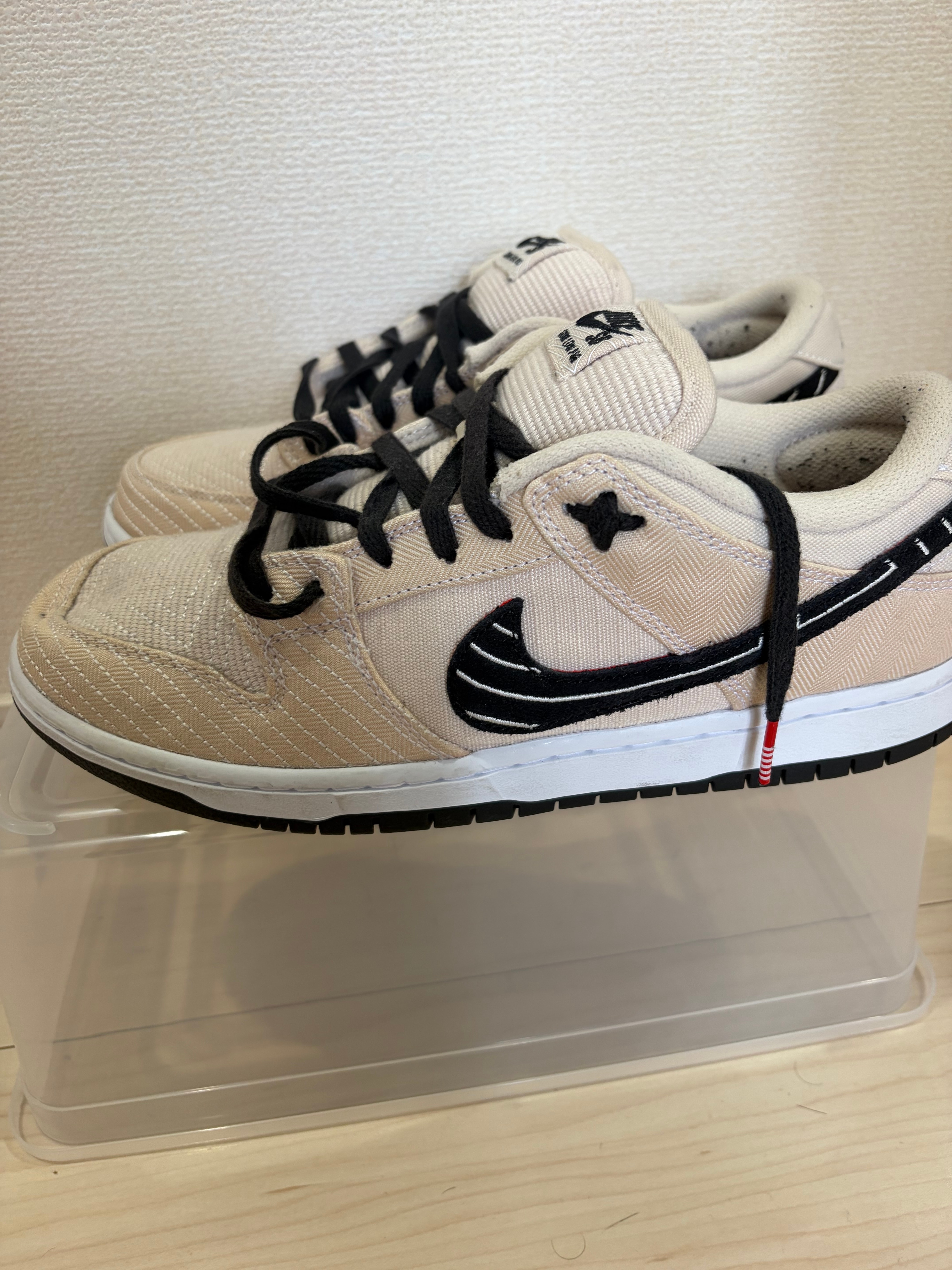 Albino & Preto × Nike SB Dunk Low Pro QS "Pearl White"