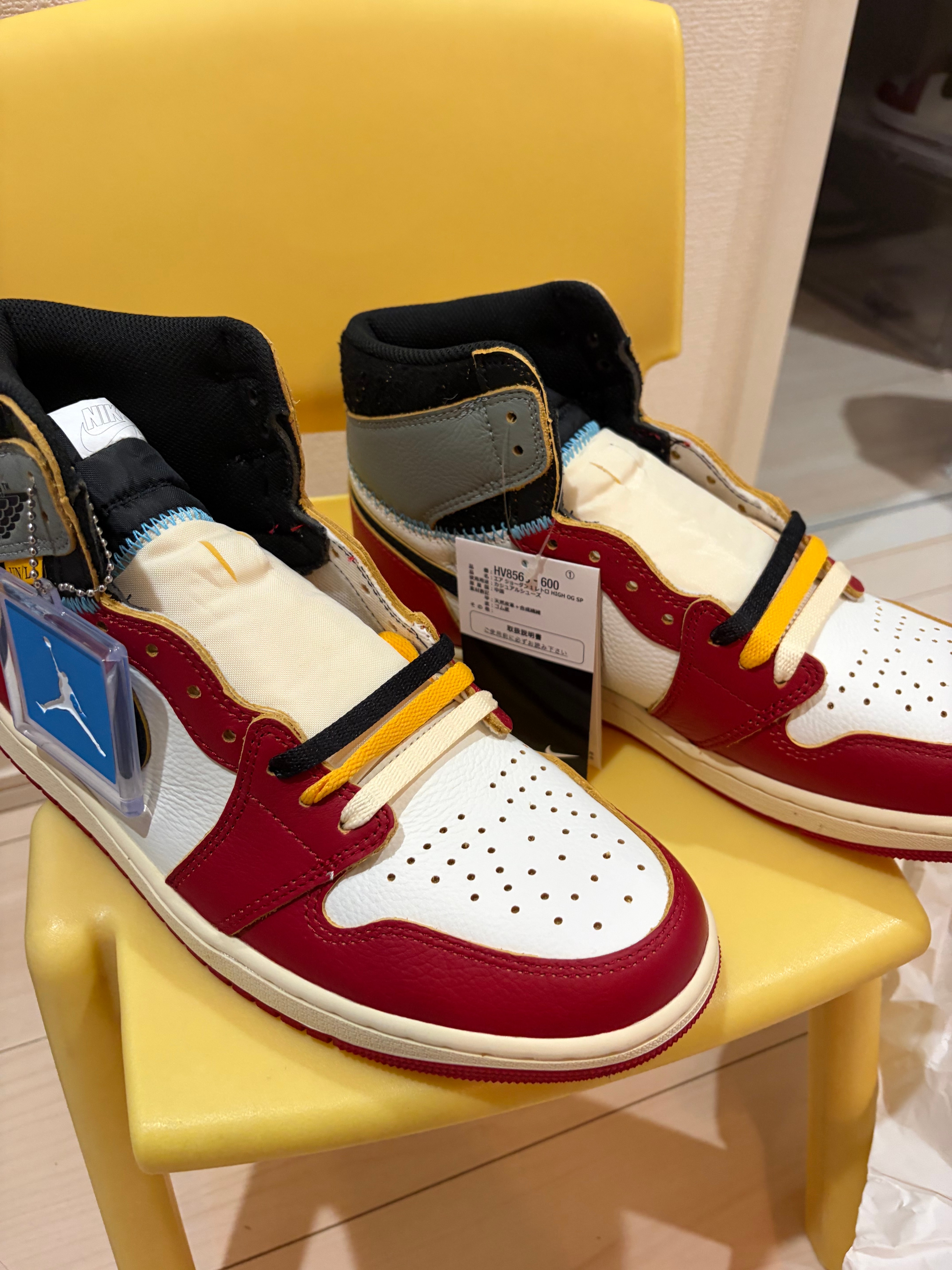 UNION × Nike Air Jordan 1 Retro High OG "Chicago/Shadow"