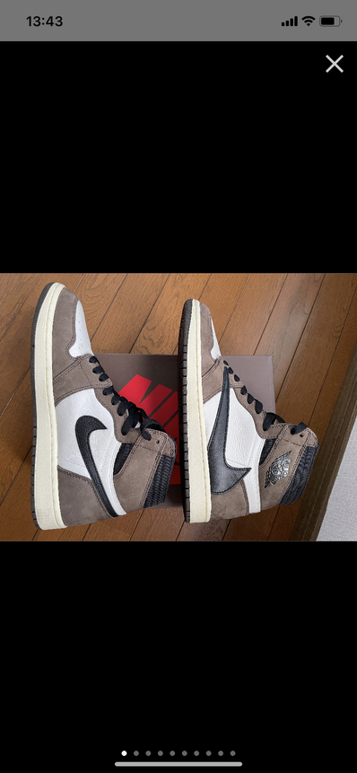 Travis Scott × Nike Air Jordan 1 Retro High OG TS SP "Sail/Dark Mocha"
