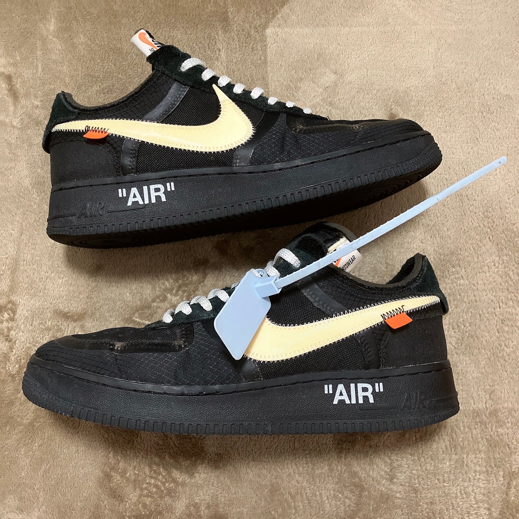 Off-White × Nike Air Force 1 Low "Black"