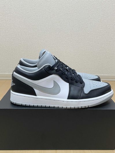 Nike Air Jordan 1 Low "Black/Light Smoke Grey"