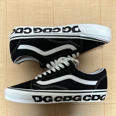 COMME des GARCONS CDG × Vans Old Skool LX "Black/White"