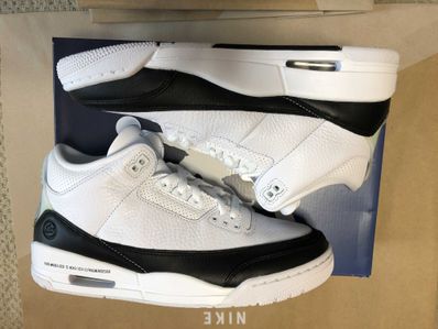 Fragment × Nike Air Jordan 3 "White/Black"