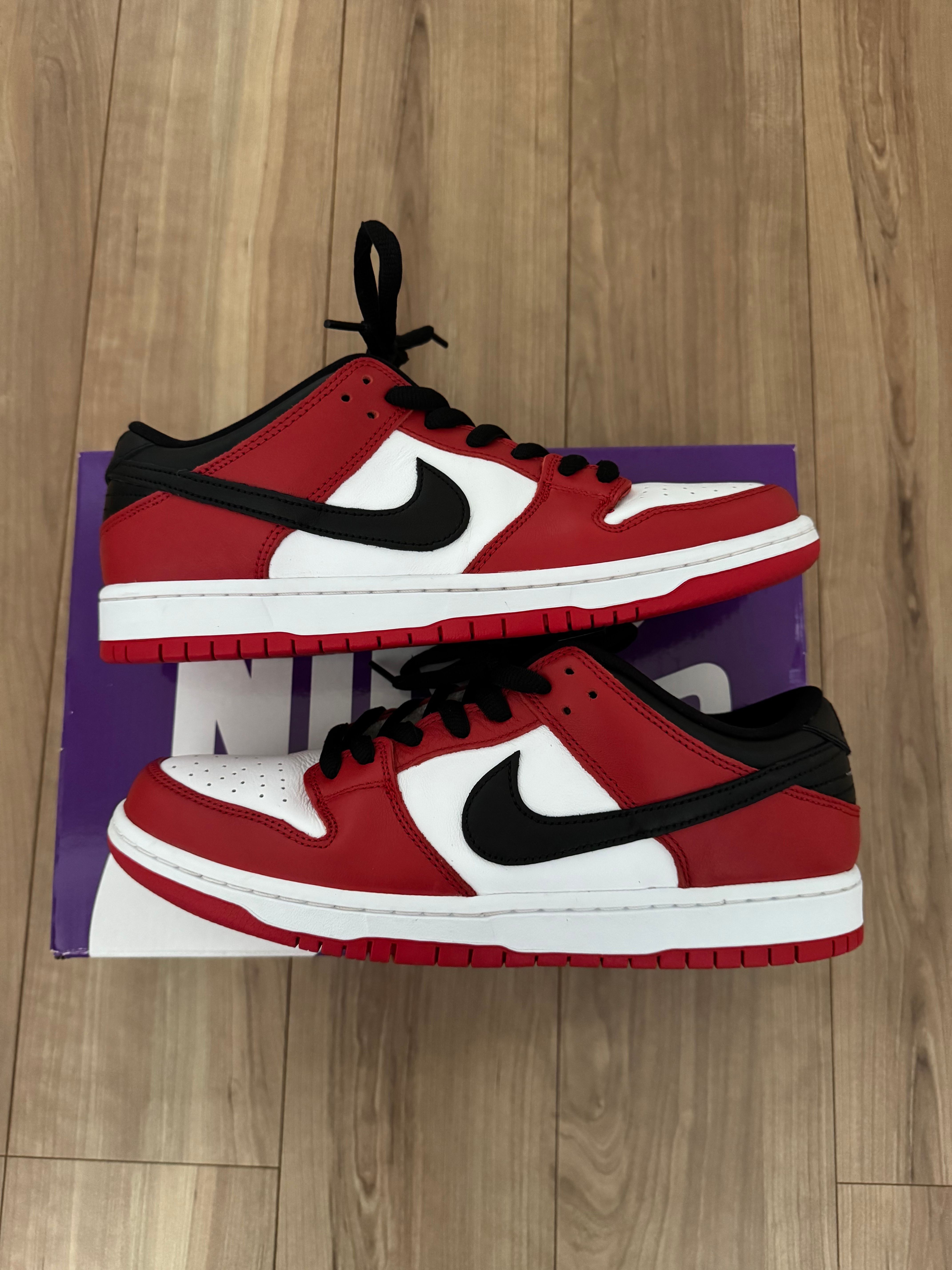 Nike SB Dunk Low Pro "J-Pack Chicago/Varsity Red and White"