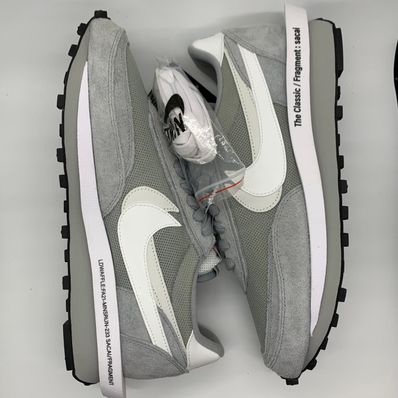 Fragment × sacai × Nike LD Waffle "Light Smoke Grey"