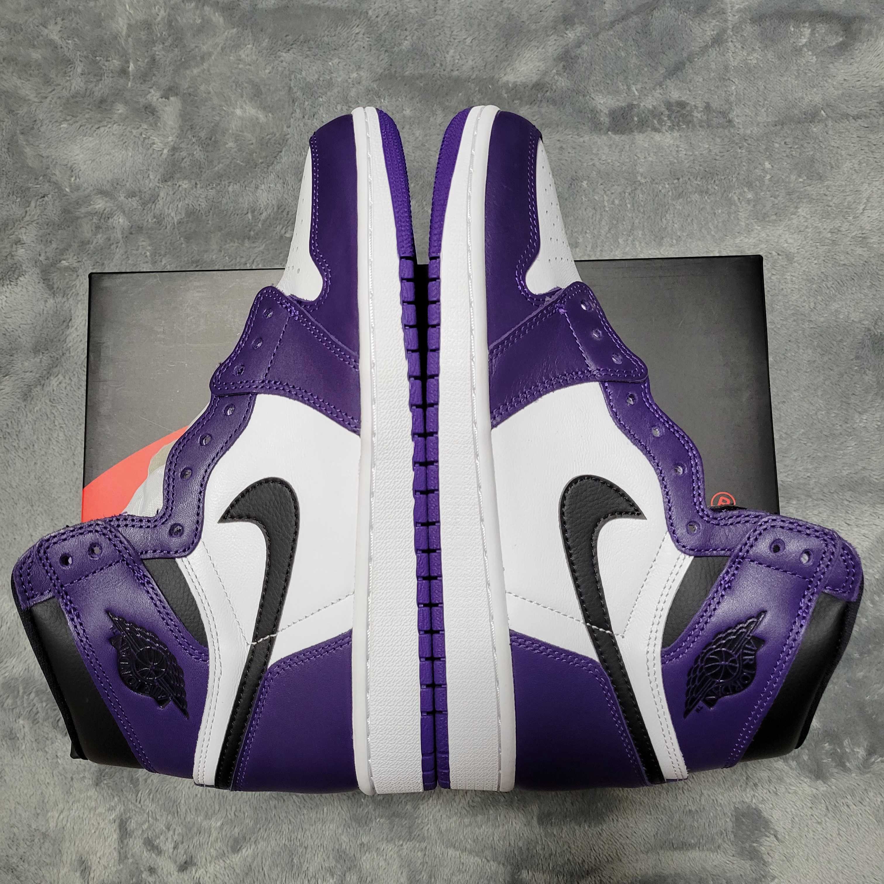 Nike Air Jordan 1 Retro High OG "Court Purple White/Black" (2020)   