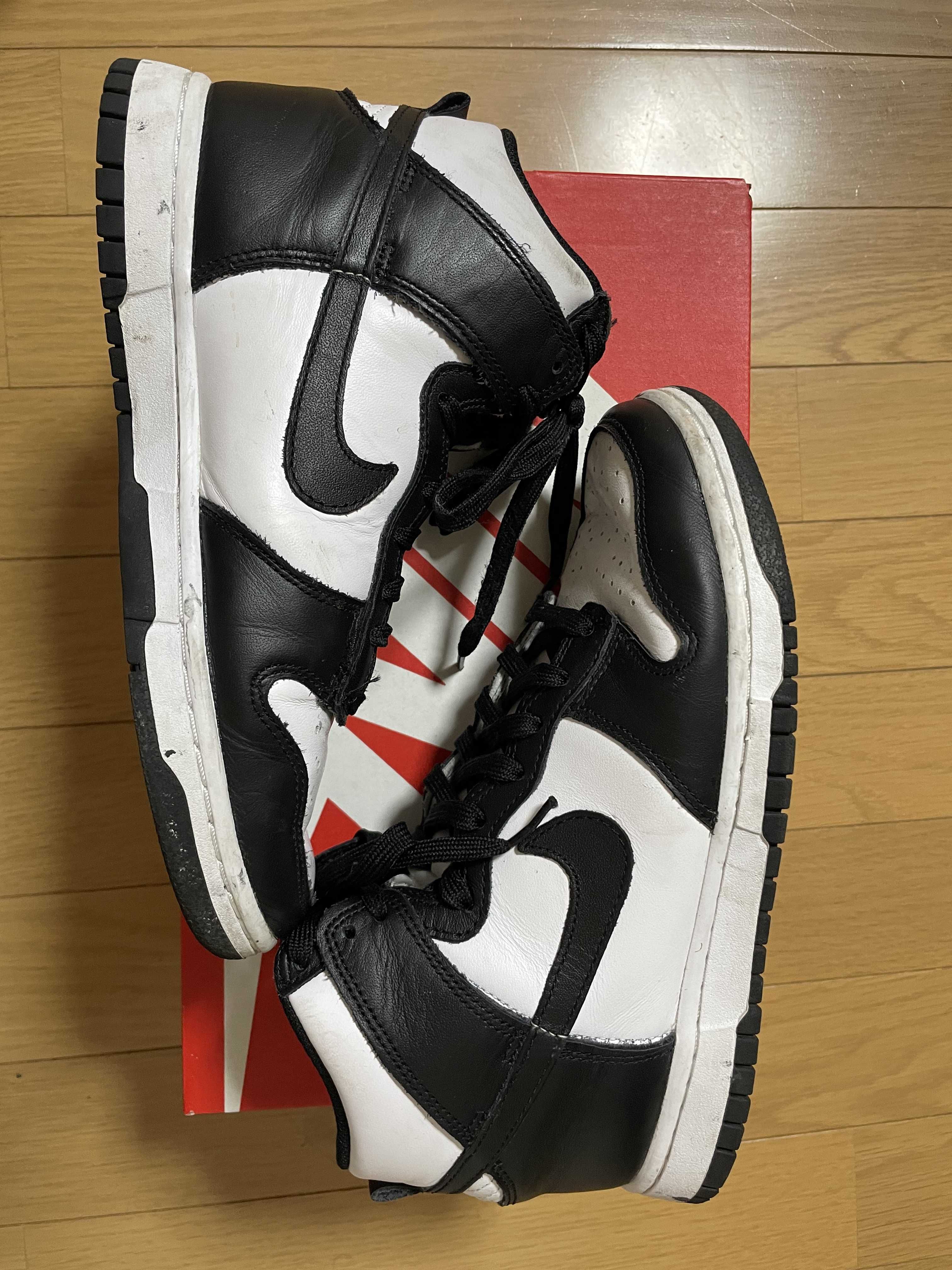 Nike Women's Dunk High "Black and White"