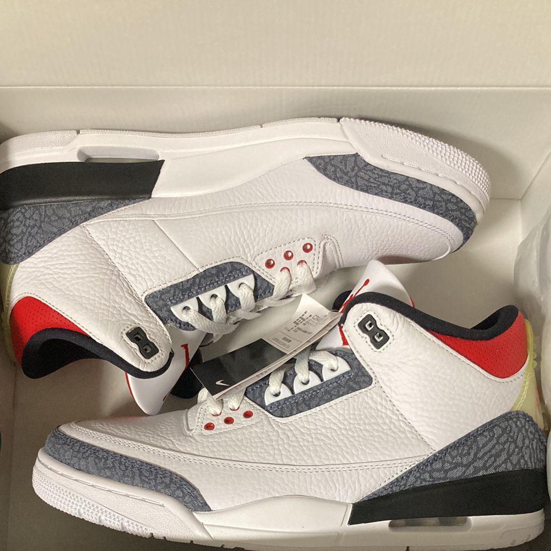 Nike Air Jordan 3 Retro SE-T CO JP "Fire Red Denim"