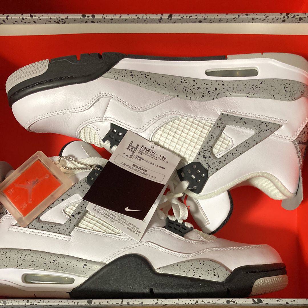 Nike Air Jordan 4 Retro "White Cement" (2016)