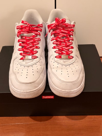 Supreme × Nike Air Force 1 Low "White"