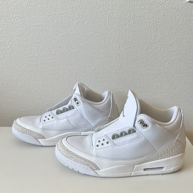 Nike Air Jordan 3 Retro "Pure Money/White and Silver" (2025)