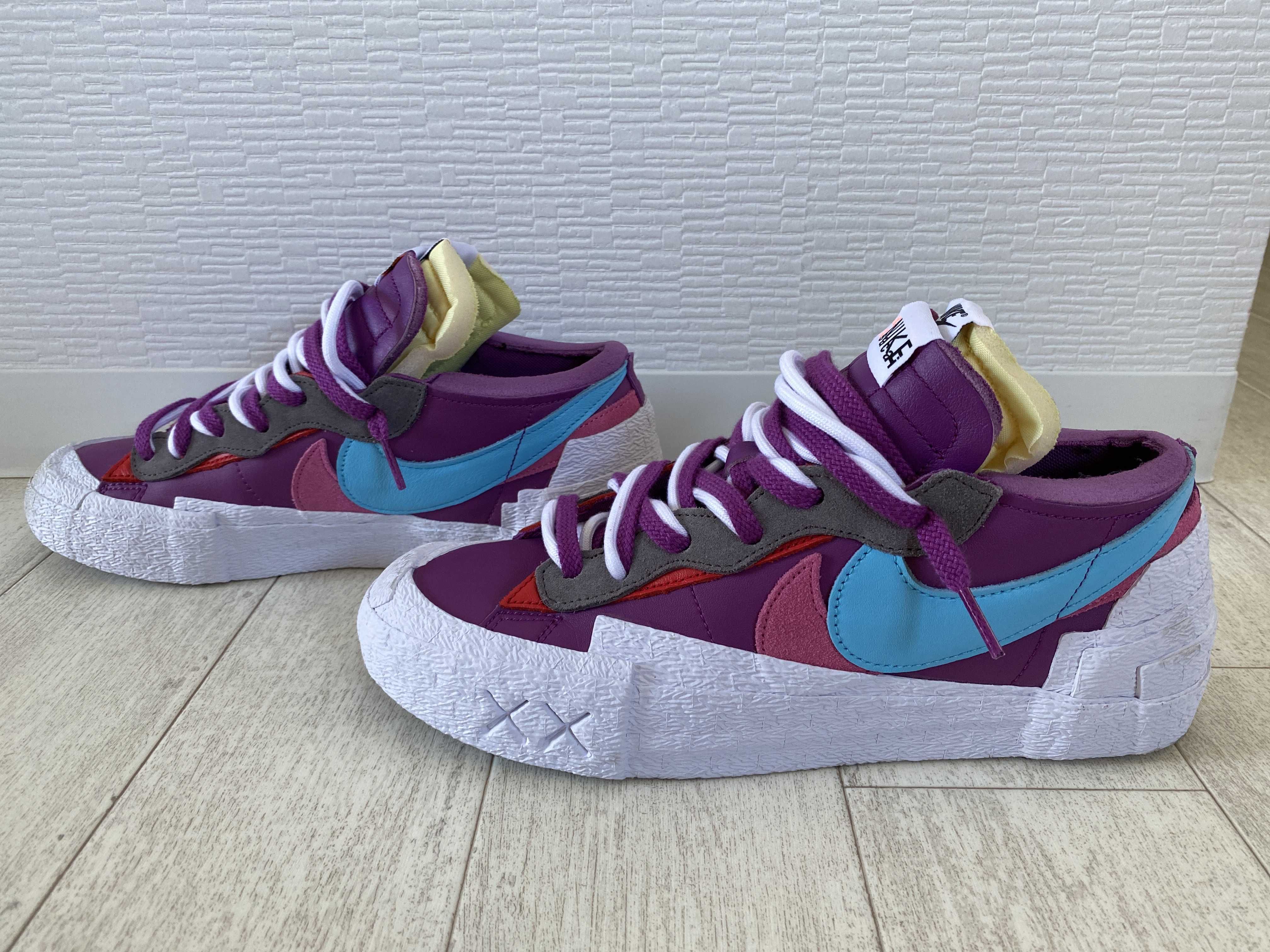 KAWS × sacai × Nike Blazer Low "Purple Dusk"