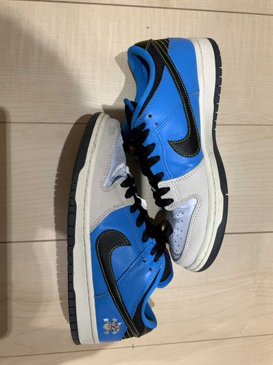 Instant Skateboards × Nike SB Dunk Low "Blue Hero"