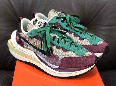 sacai × Nike Vapor Waffle "String/Red/Green"
