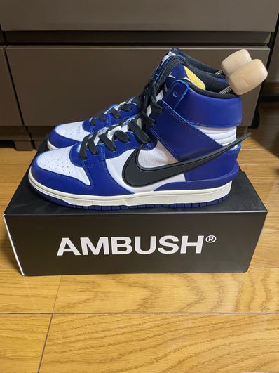AMBUSH × NIKE DUNK HIGH "DEEP ROYAL"