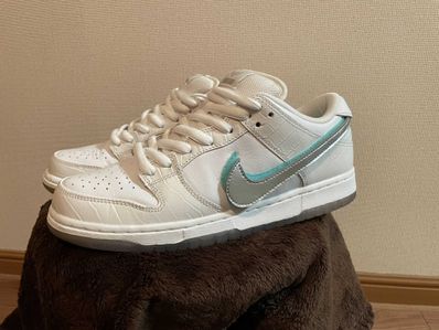 Diamond Supply Co. × Nike SB Dunk Low Pro "White"