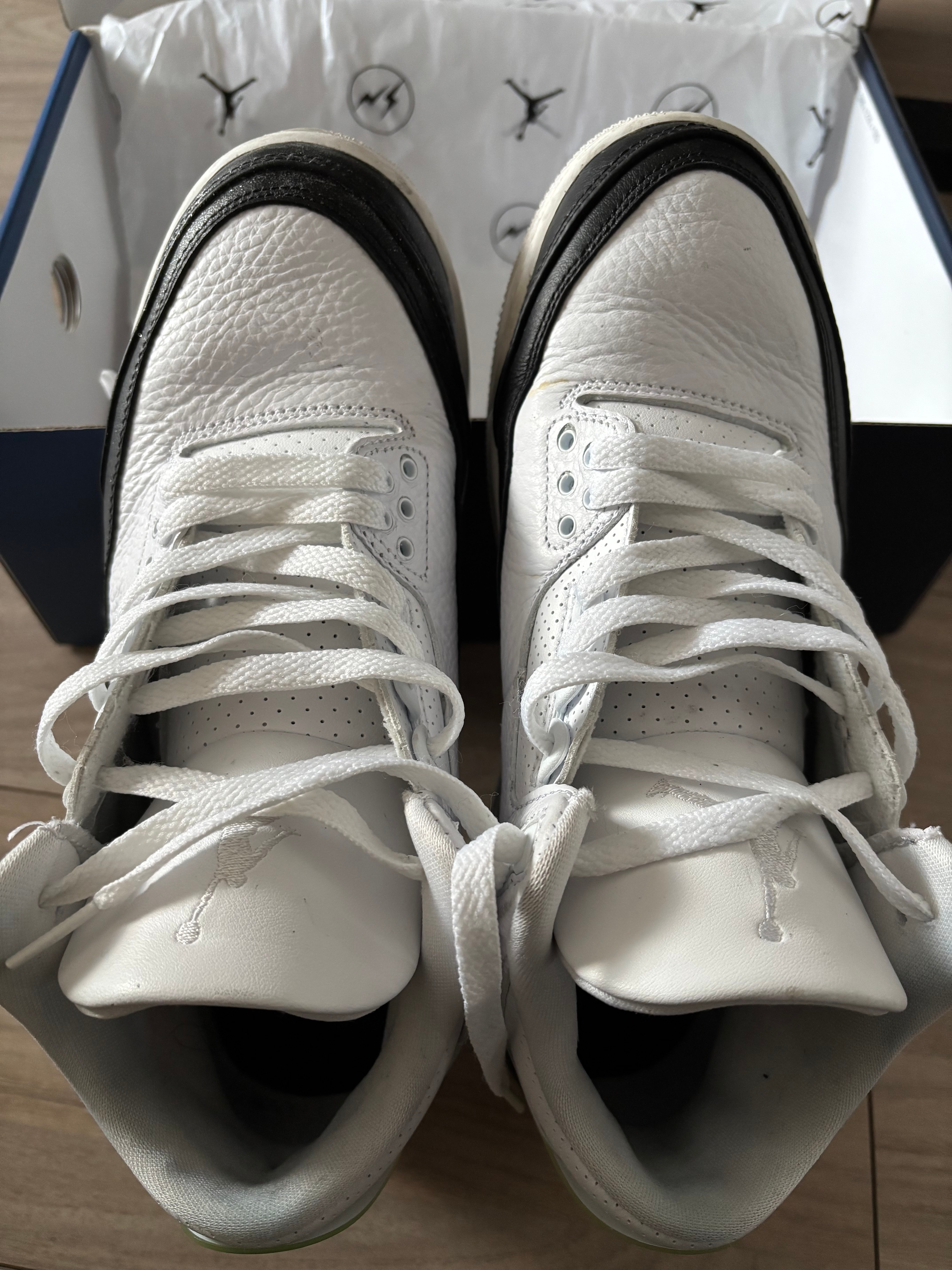 フラグメント × ナイキ エアジョーダン3 "ホワイト/ブラック"