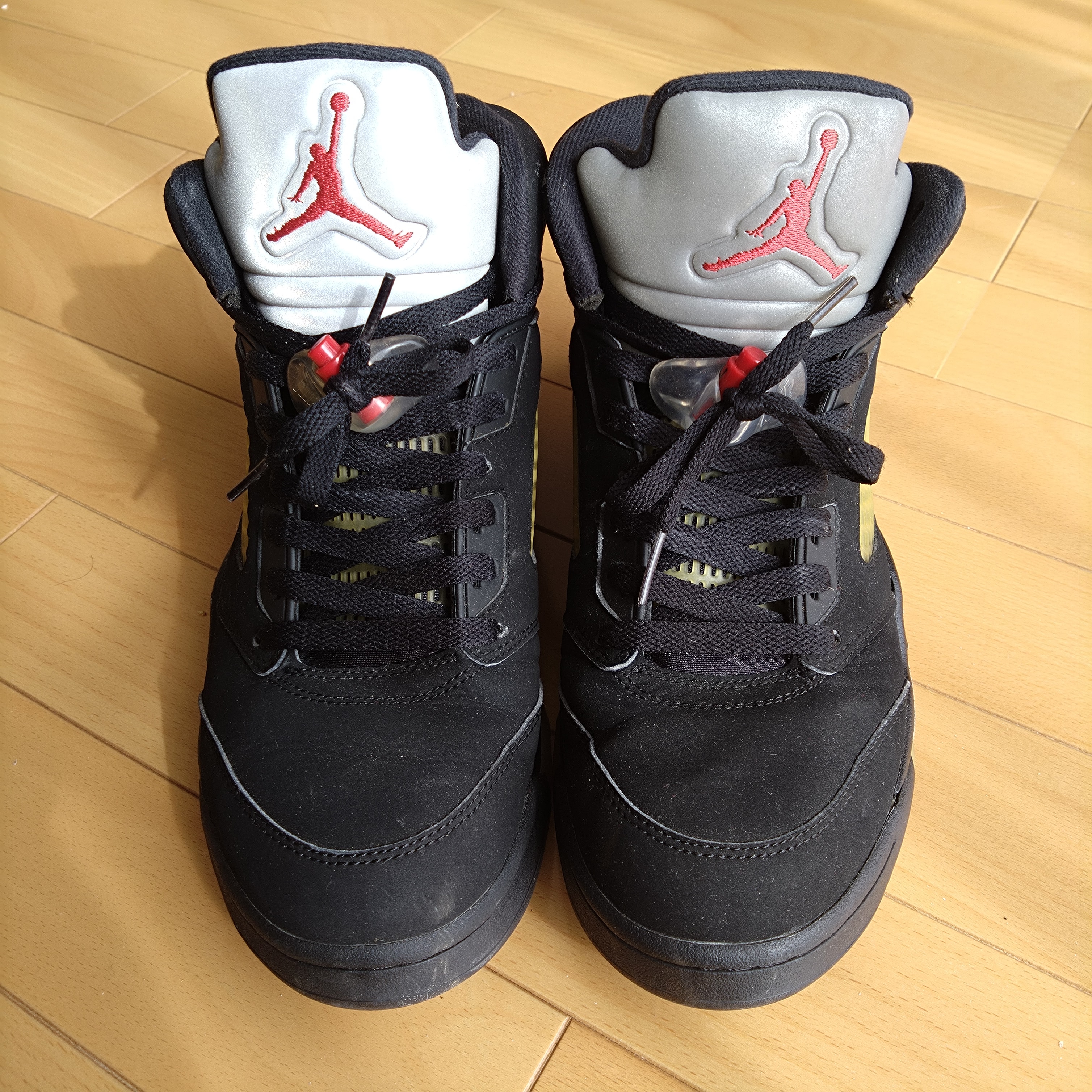 Nike Air Jordan 5 Retro OG "Black/Fire Red/Metallic Silver/White" (2016)