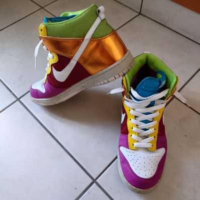 Nike Women's Dunk High Premium "White/Varsity"