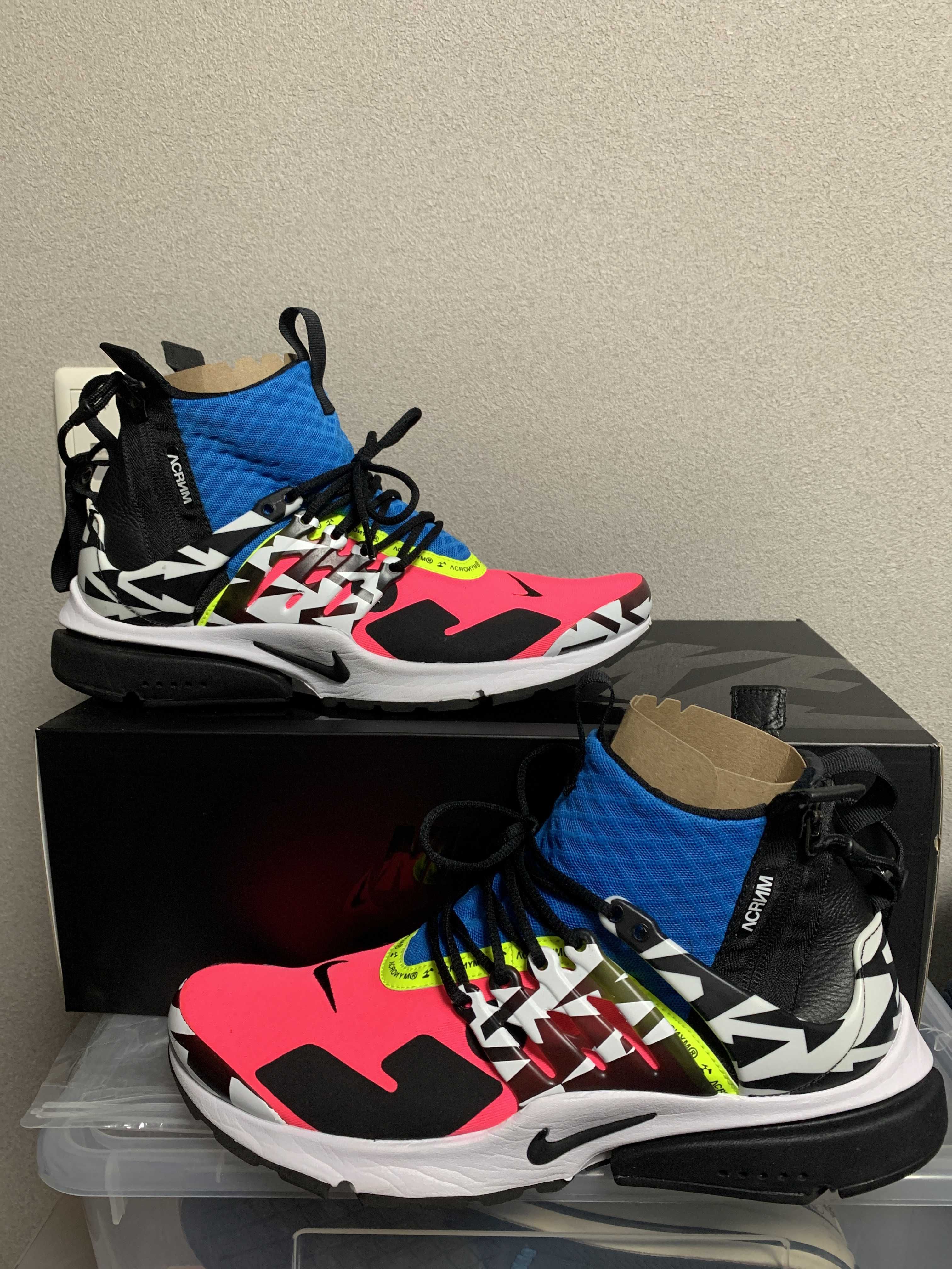 ACRONYM × Nike Air Presto Mid "Hyper Pink"