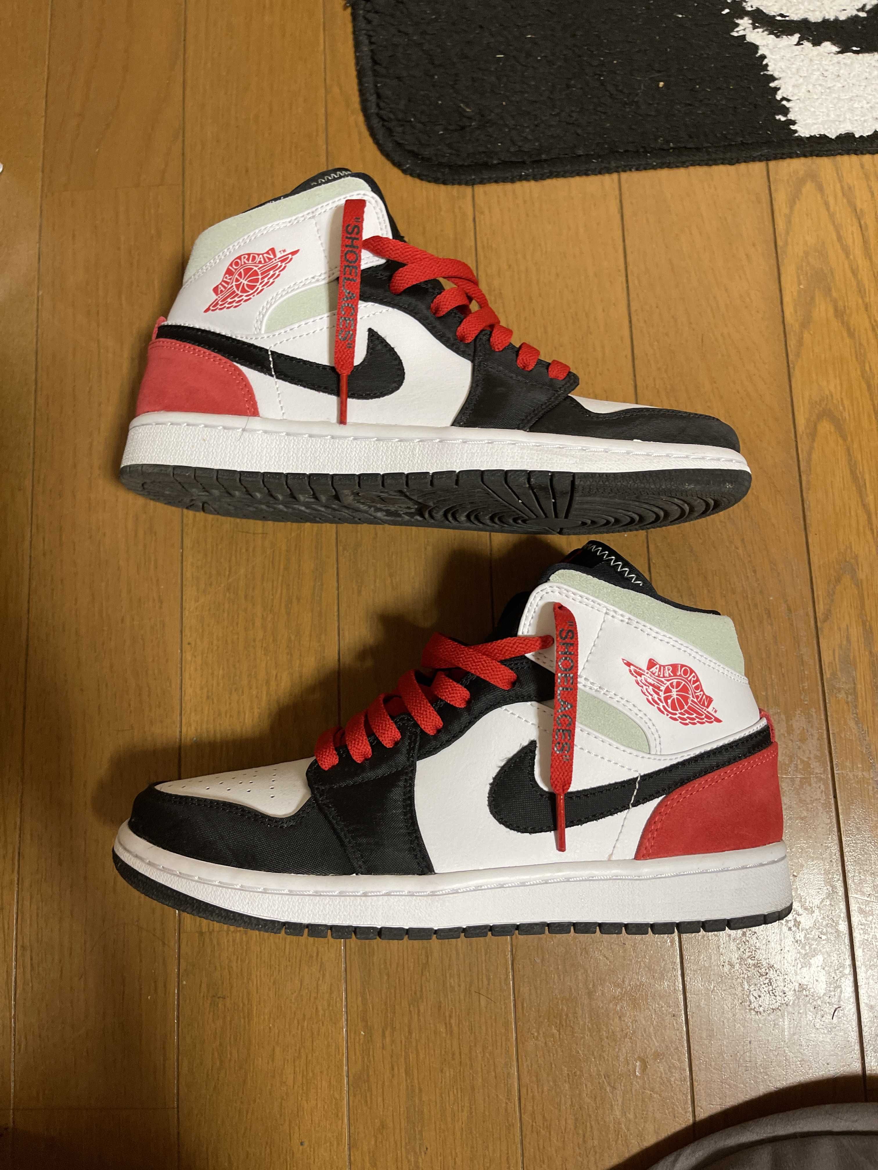 Nike Air Jordan 1 Mid SE "Black/Red/White"