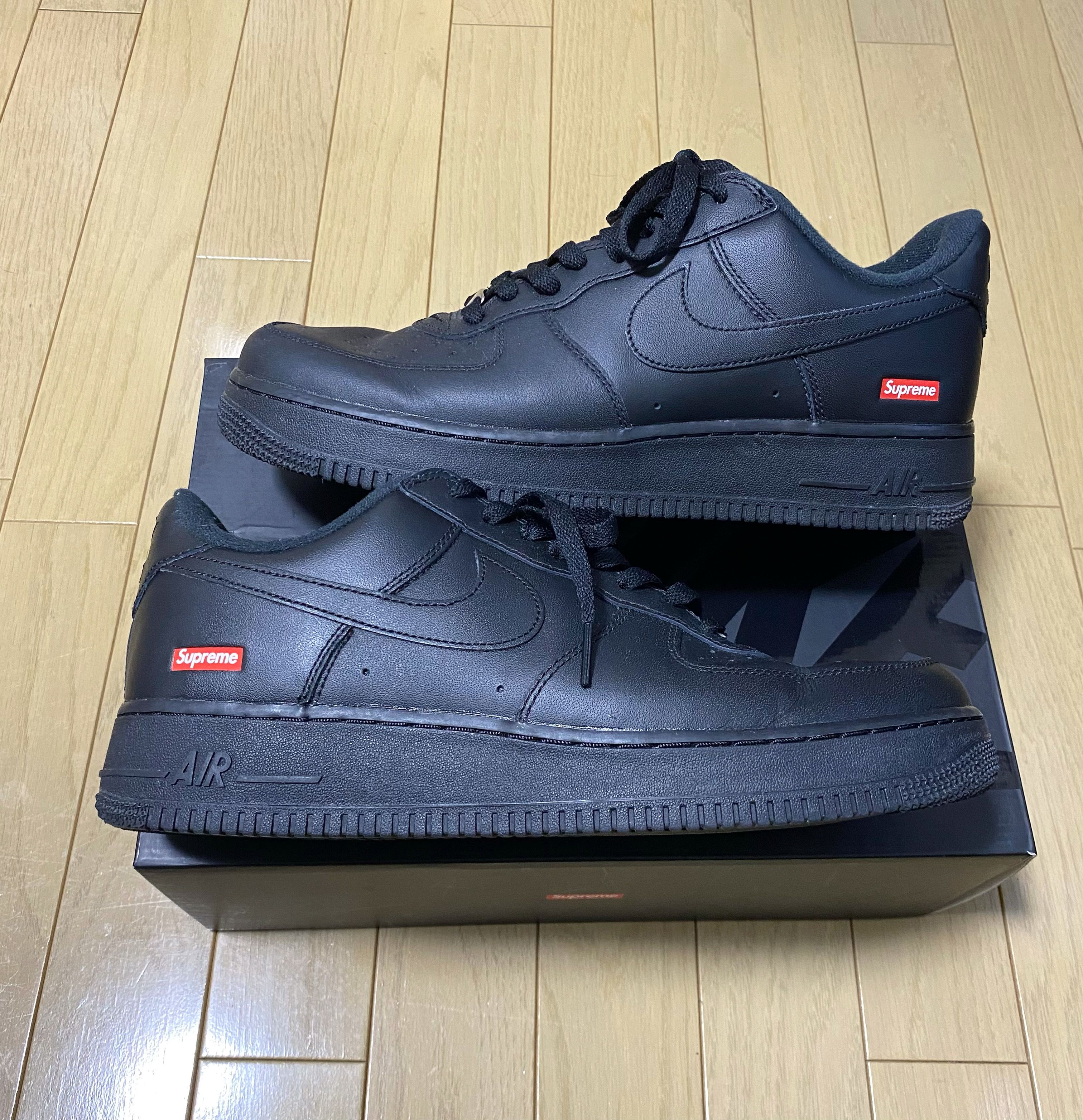 Supreme × Nike Air Force 1 Low "Black"