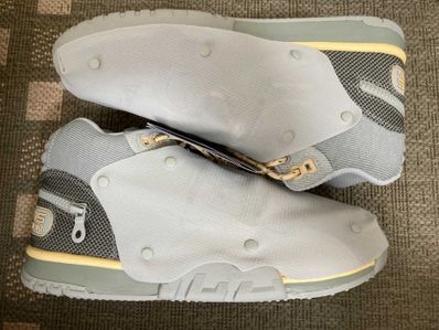 Travis Scott × Nike Air Trainer 1 SP "Grey Haze and Dusty Sage"