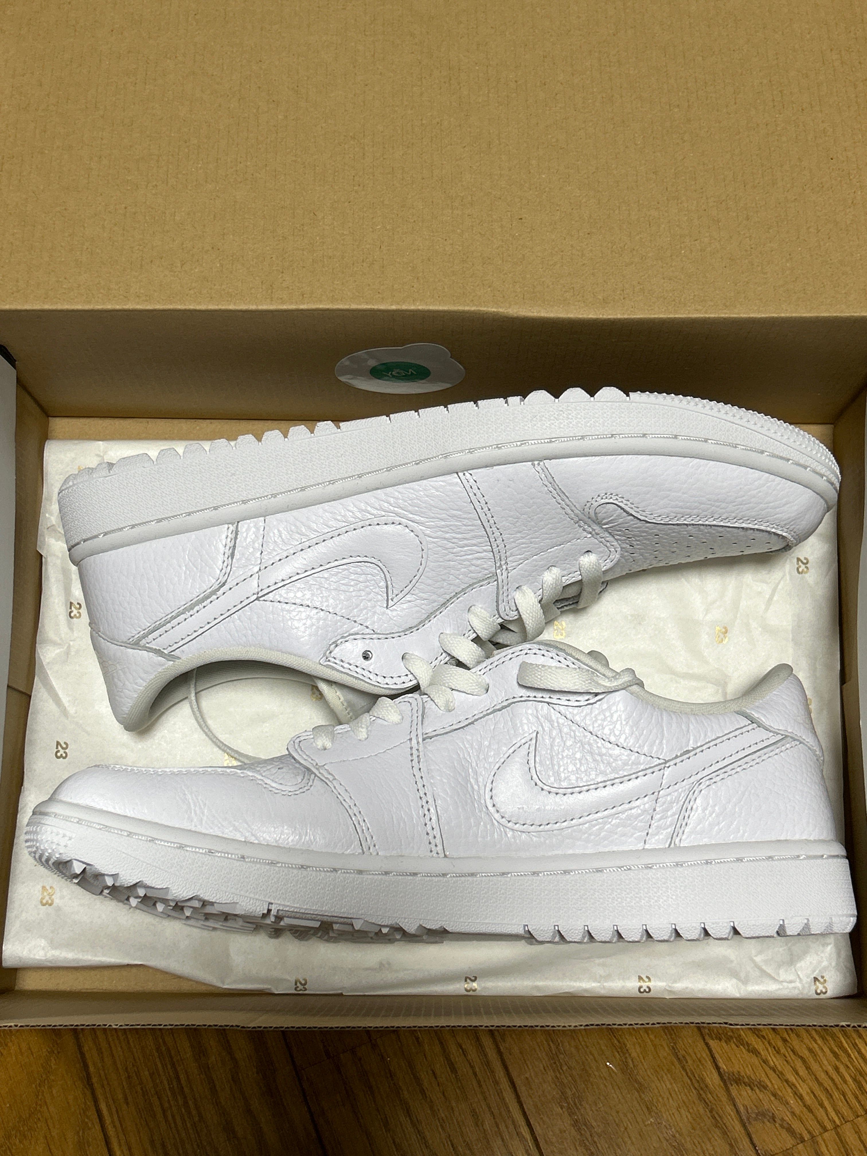 Nike Air Jordan 1 Low Golf "Triple White"