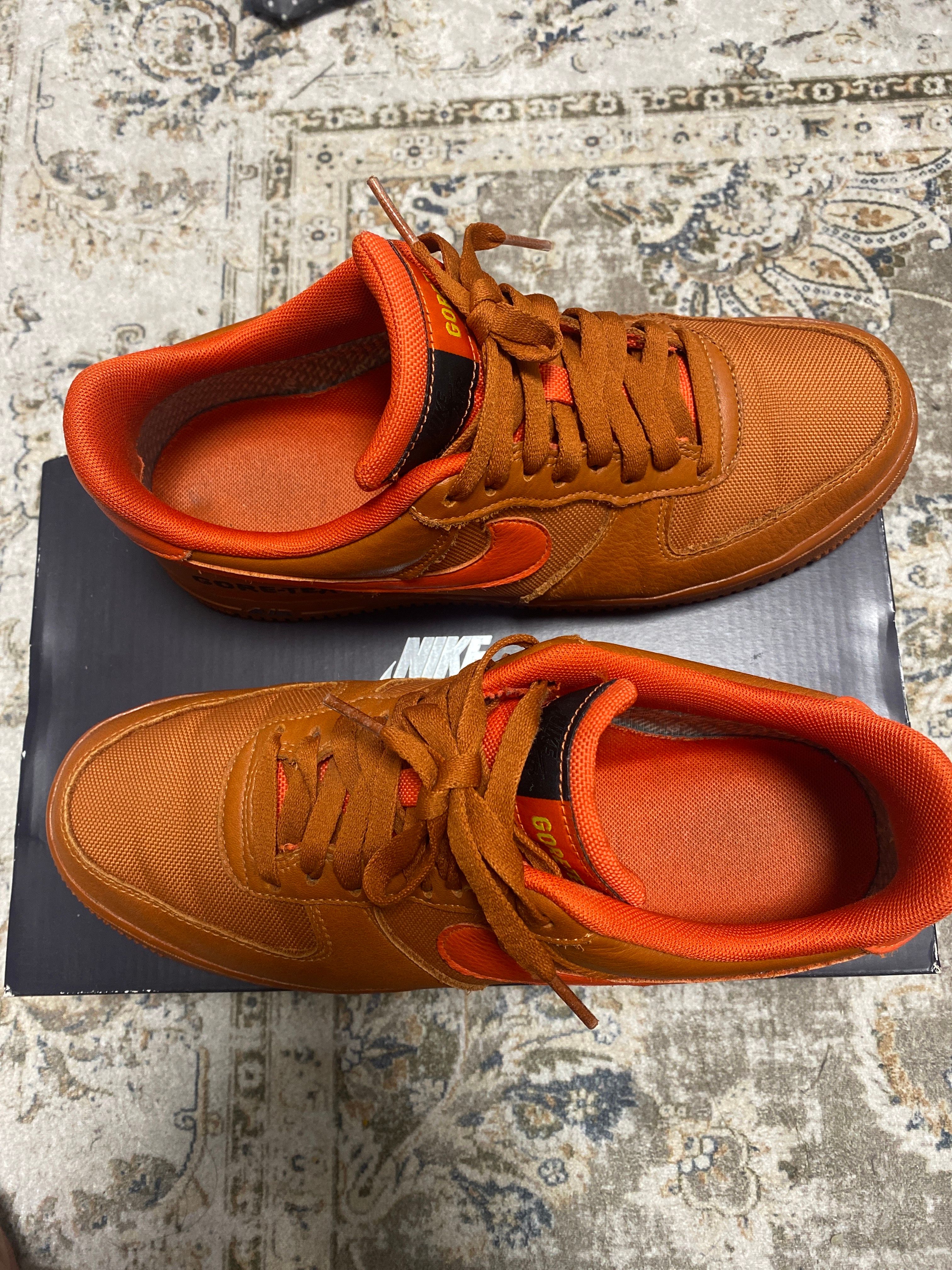 NIKE AIR FORCE 1 LOW GORE-TEX "DESERT ORANGE"