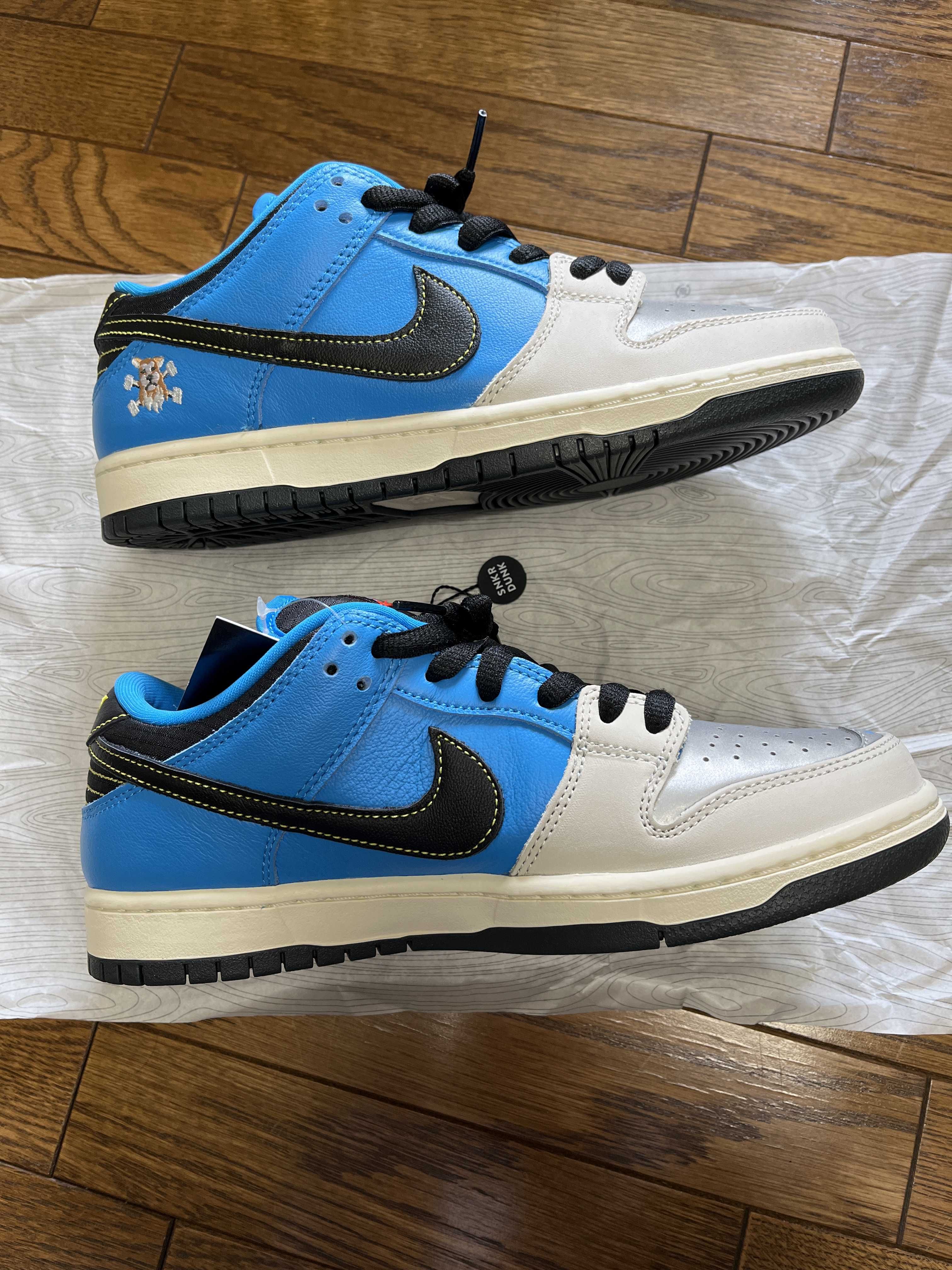 Instant Skateboards × Nike SB Dunk Low "Blue Hero"