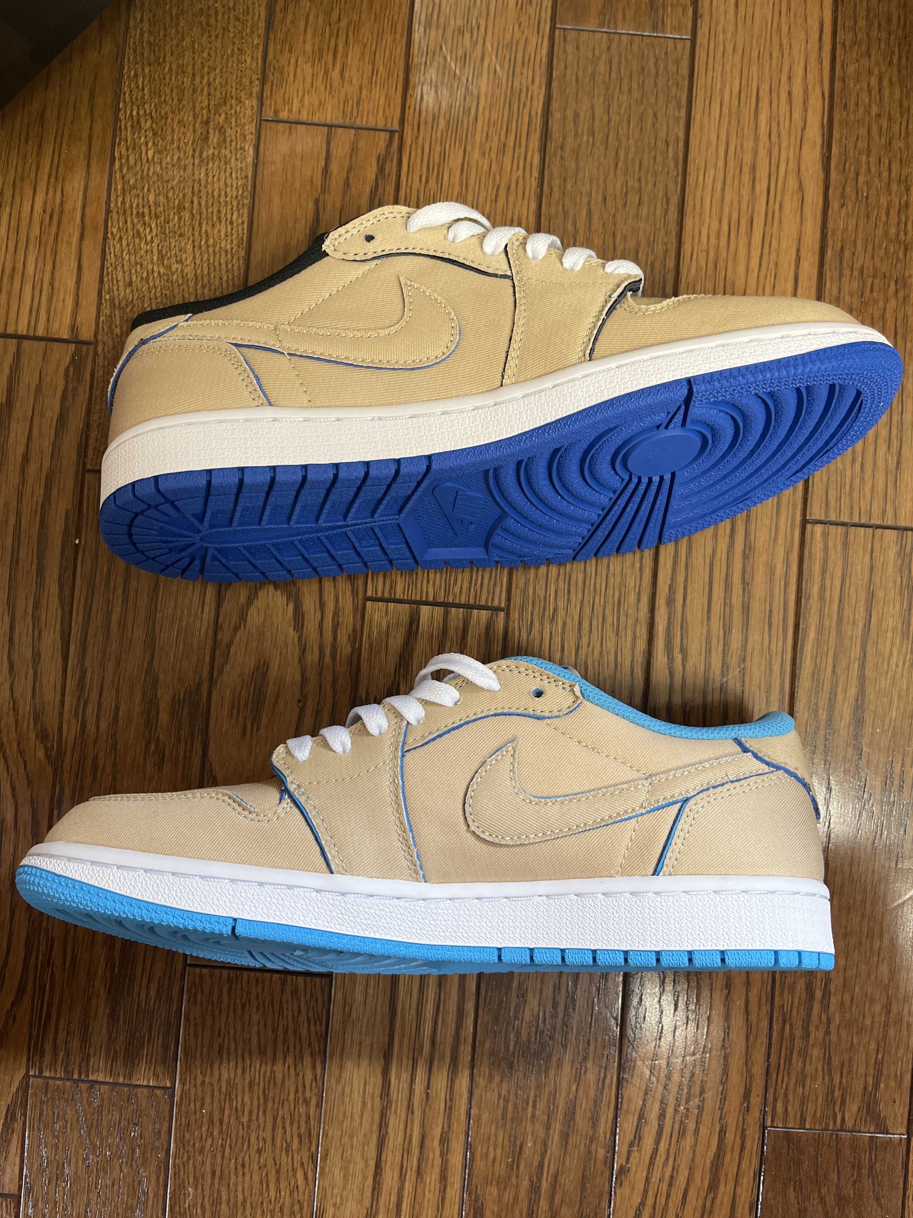 Nike SB Air Jordan 1 Low "Desert Ore/Royal Blue"