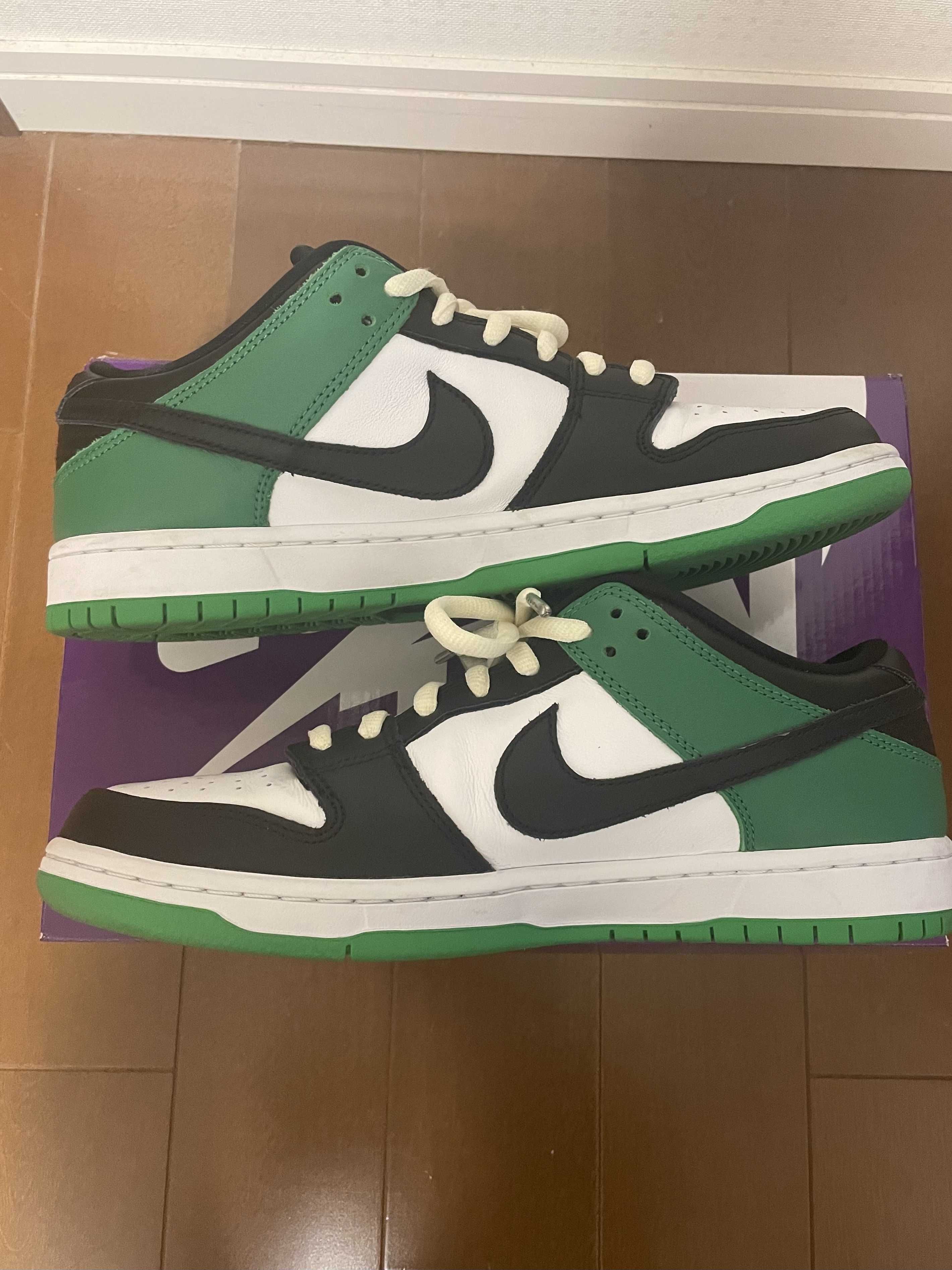 Nike SB Dunk Low Pro "Black and Classic Green"