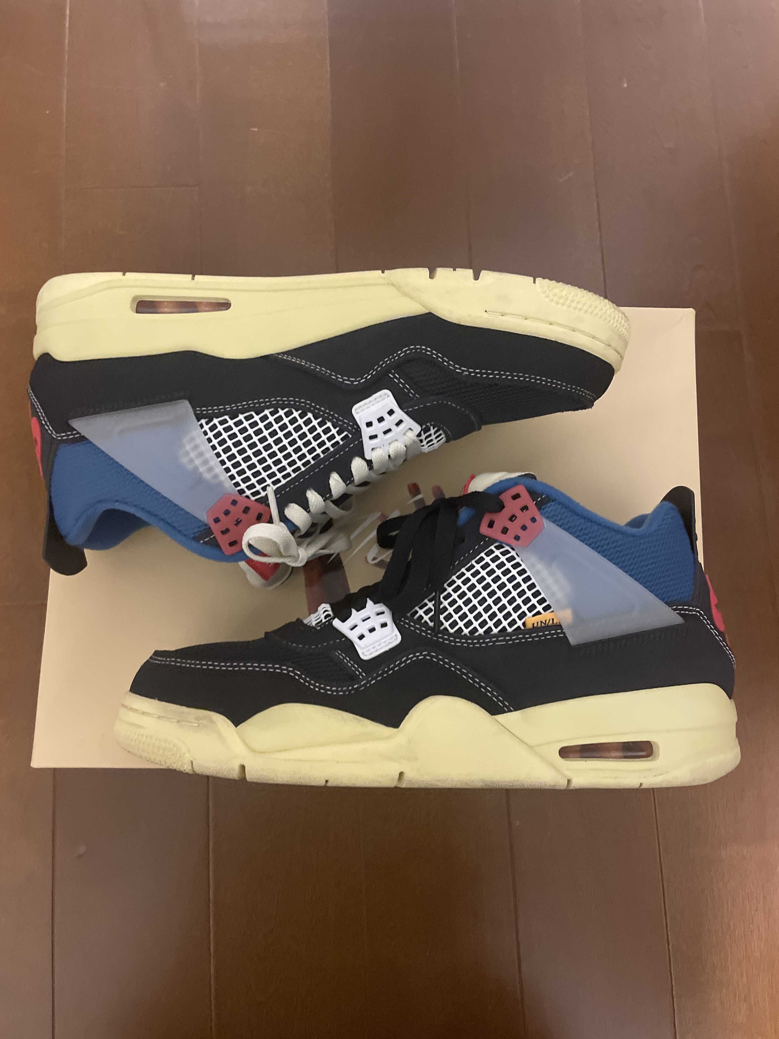 UNION × NIKE AIR JORDAN 4 "OFF NOIR"