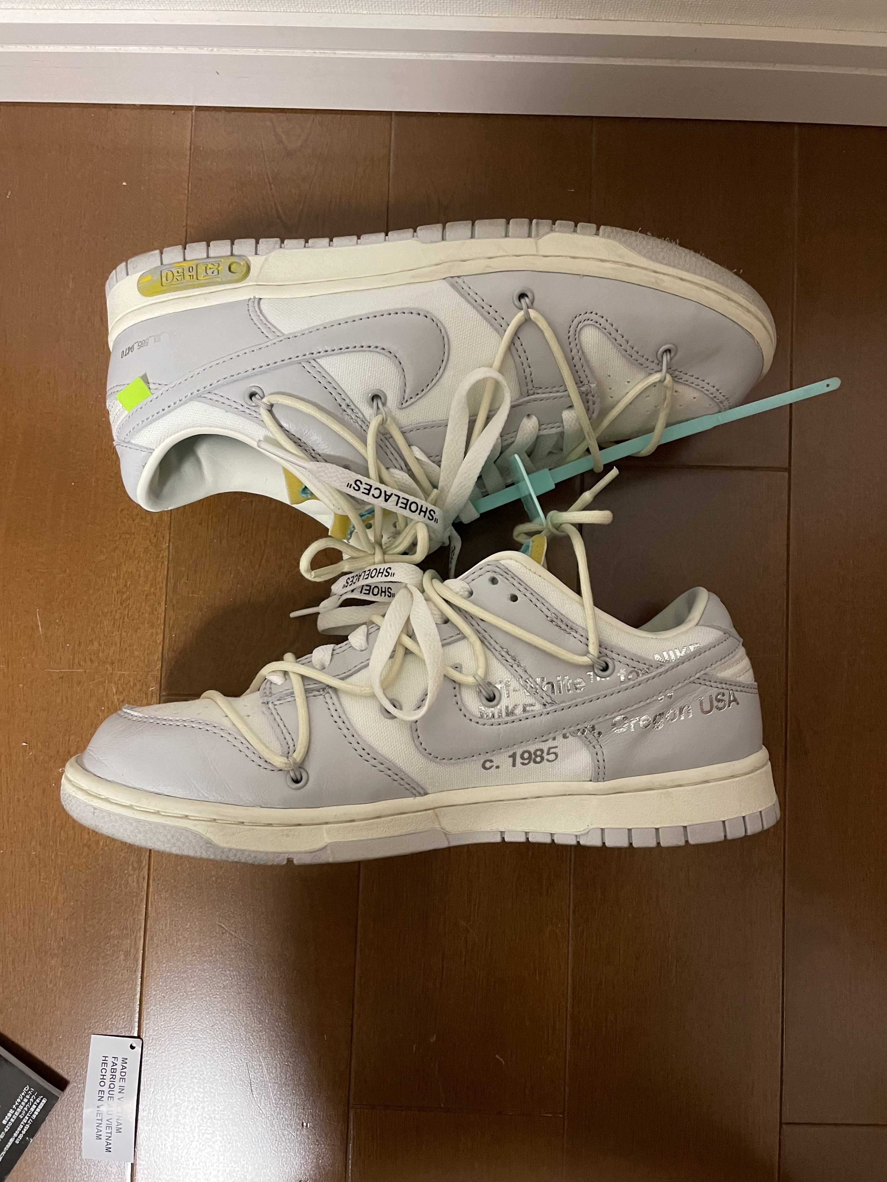 Off-White × Nike Dunk Low 1 of 50 "Lot.21"