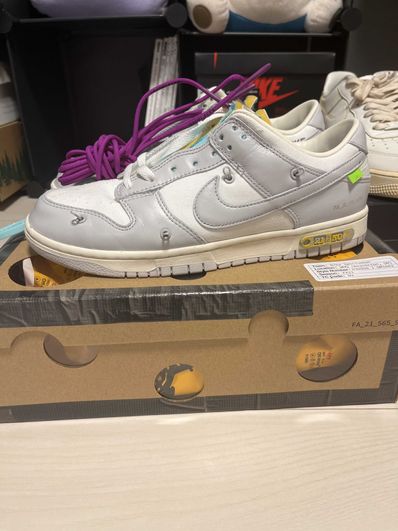 OFF-WHITE × NIKE DUNK LOW 1 OF 50 OFF-WHITE × NIKE DUNK LOW 1 OF 50