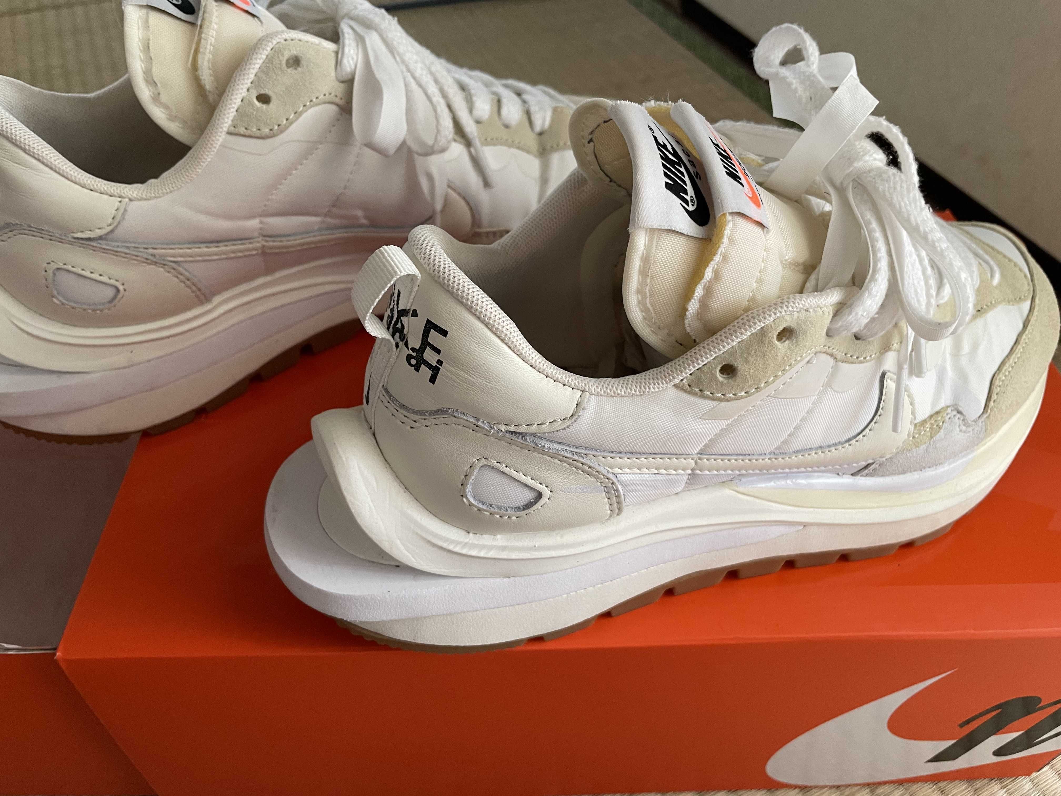 sacai × Nike Vapor Waffle "White Gum"