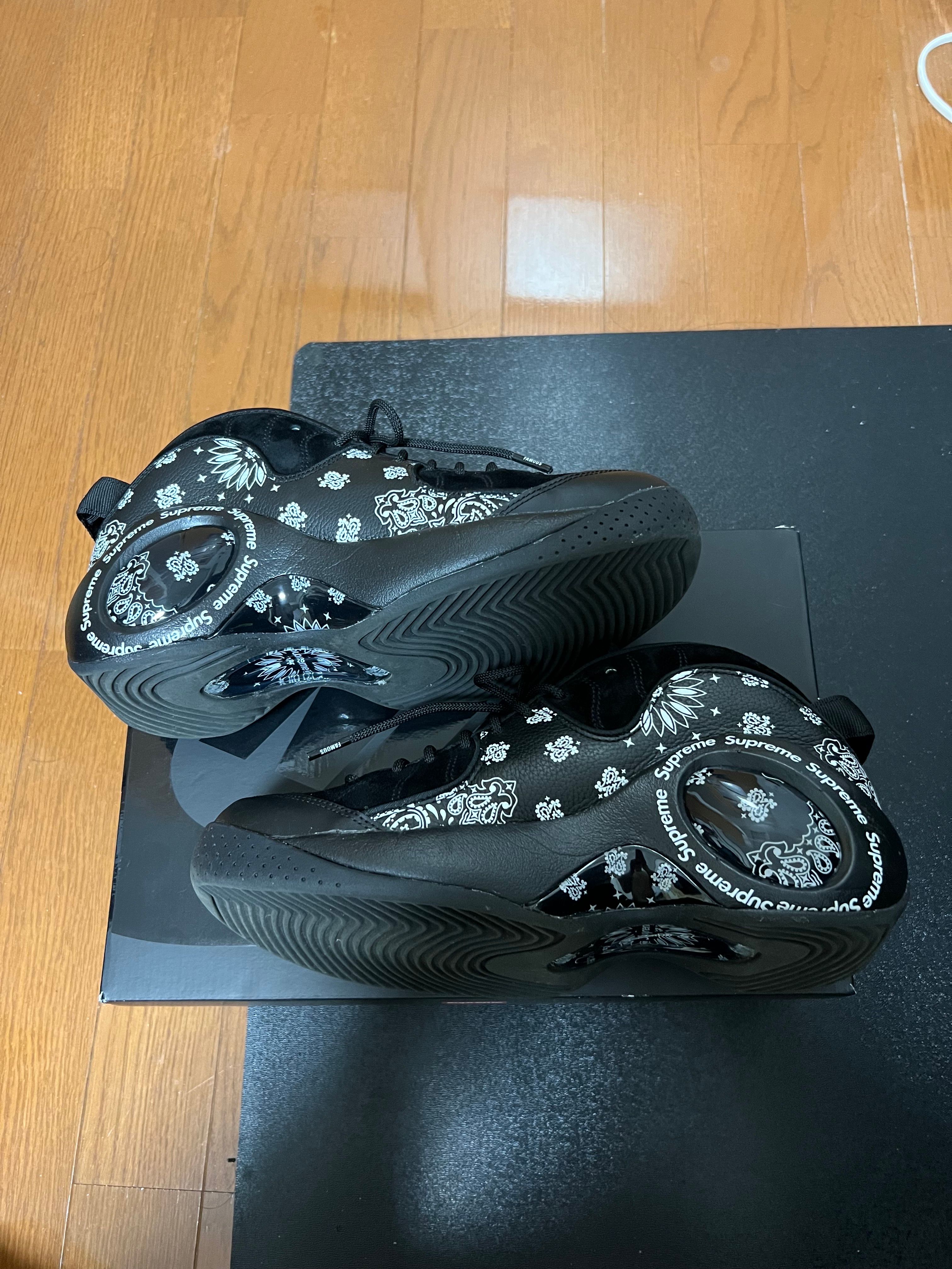 Supreme × Nike Air Zoom Flight 95 SP "Black/White"