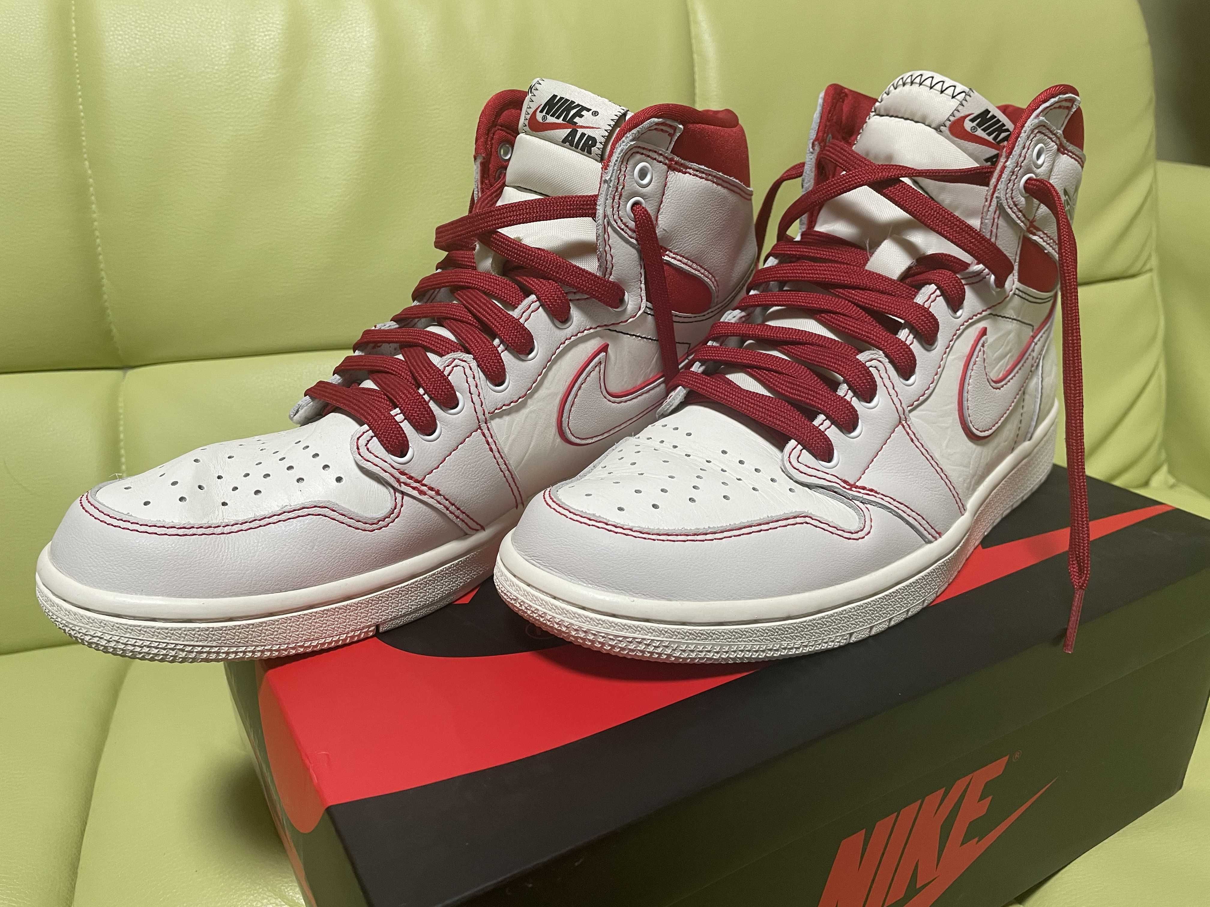 Nike Air Jordan 1 Retro High OG "Sail/University Red"     