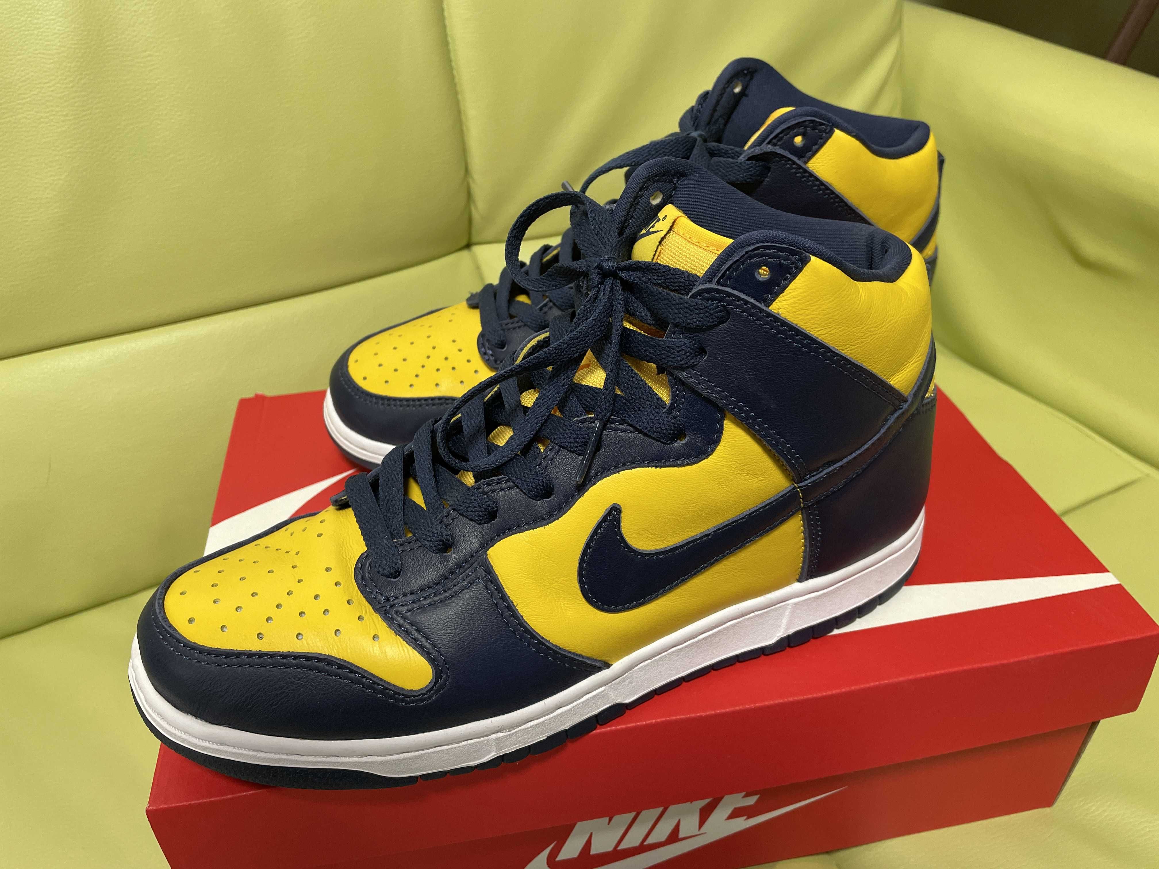 Nike Dunk High "Michigan"