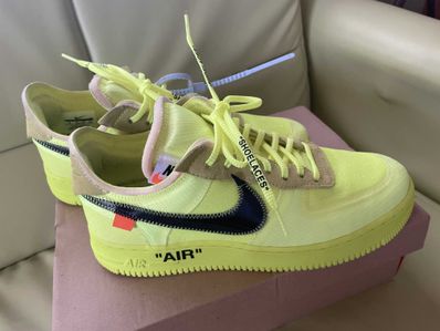 Off-White × Nike Air Force 1 Low "Volt"