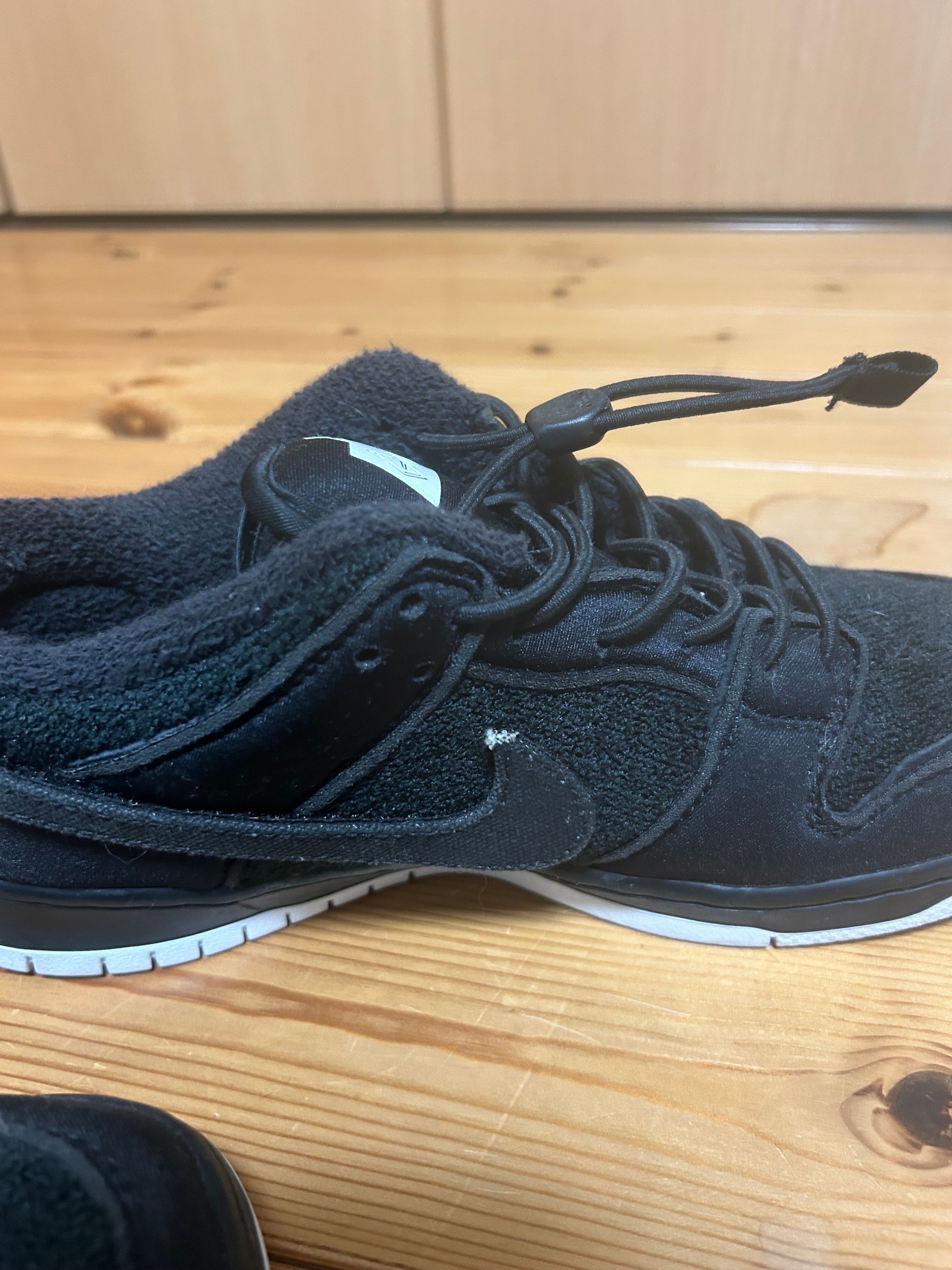 Gnarhunters × Nike SB Dunk Low "Black/White"