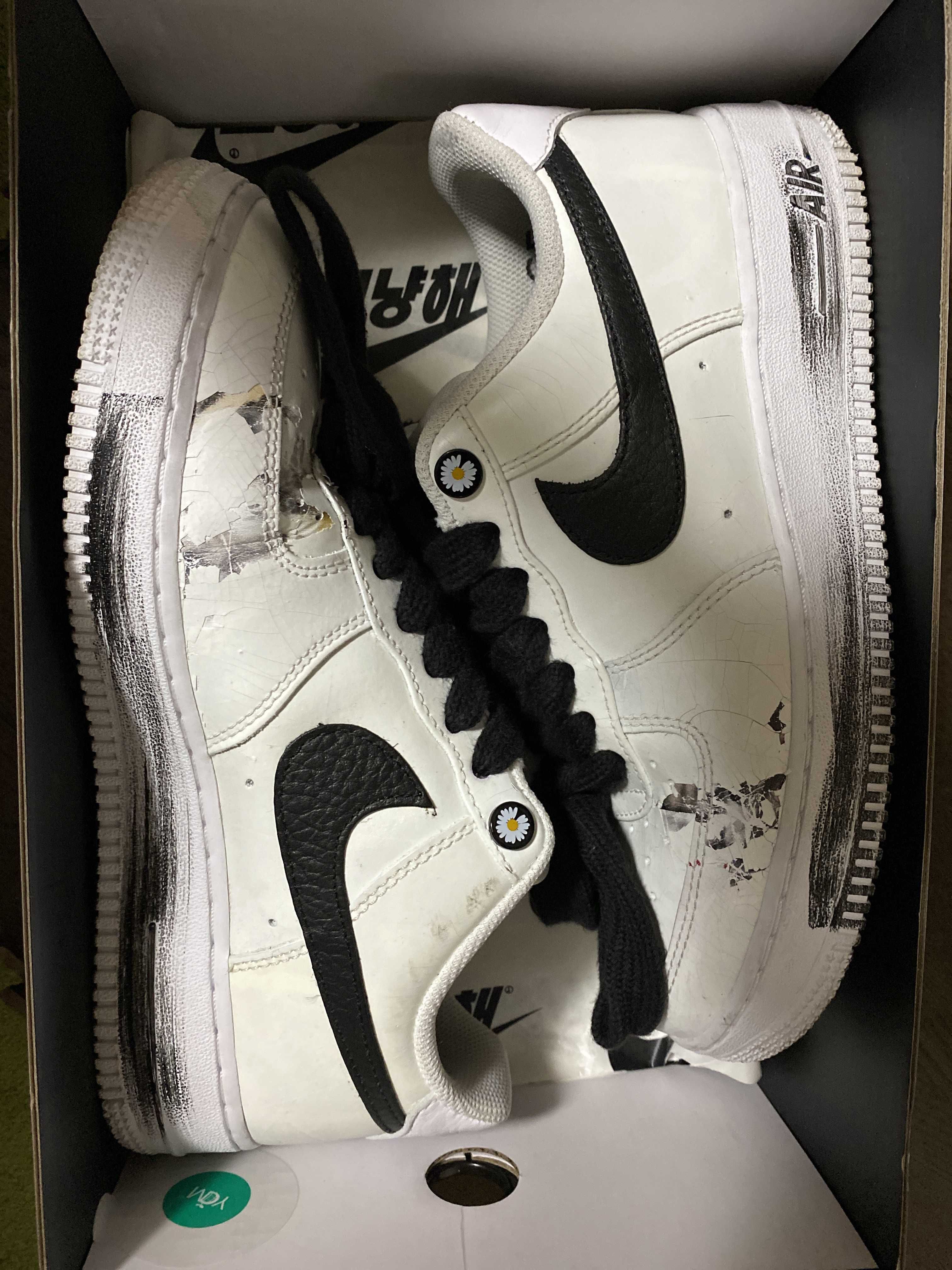 PEACEMINUSONE × Nike Air Force 1 Low "Para-noise/White/Black" / G-DRAGON