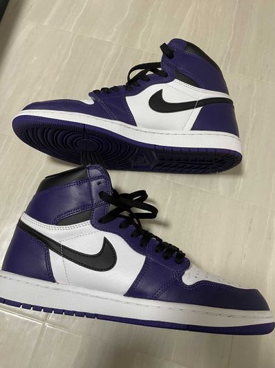 Nike Air Jordan 1 Retro High OG "Court Purple White/Black" (2020)