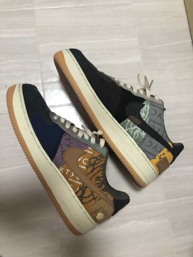 Travis Scott × Nike Air Force 1 Low Cactus Jack "Multi Color"